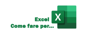 Excel Come fare per