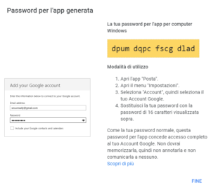 Gmail Password Generata