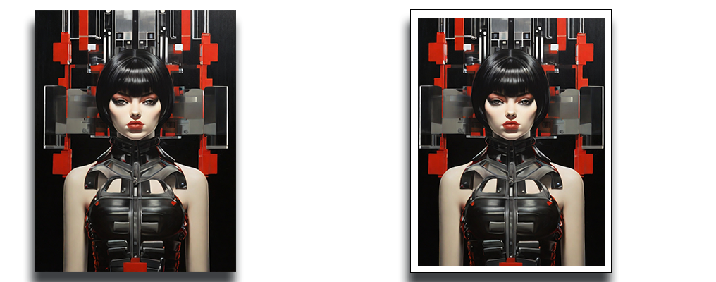 Stampare senza bordi al vivo