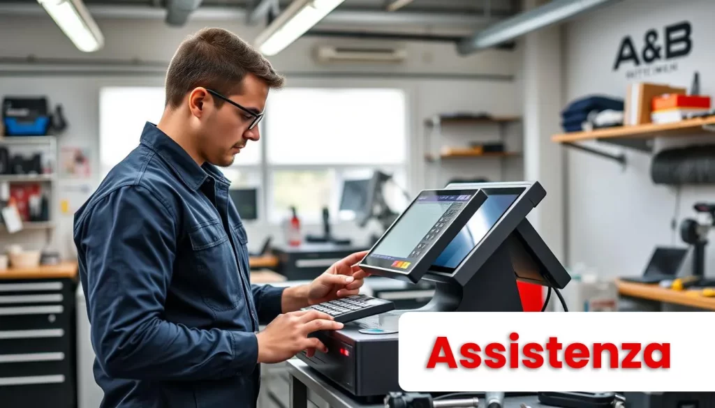 assistenza registratori di cassa