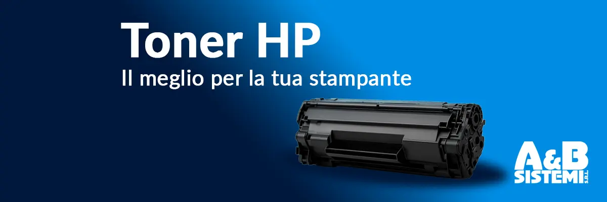 Toner HP originale per stampanti laser - alta qualità di stampa