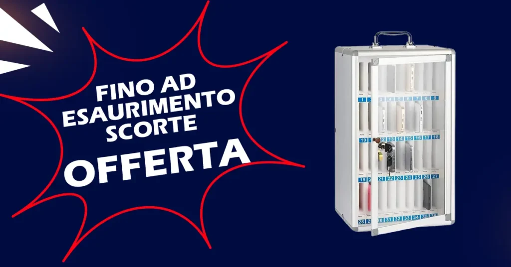 armadietto porta cellulari