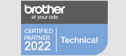 Certificazione Brother Technical Partner ottenuta da A&B Sistemi